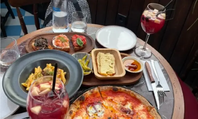 Antique Pizzeria - İstanbul Mekan Rehberi