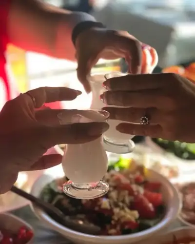 akın balık rakı kadehleri