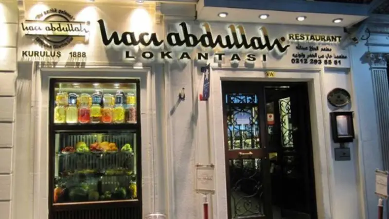 Hacı Abdullah Lokantası - İstanbul Mekan Rehberi