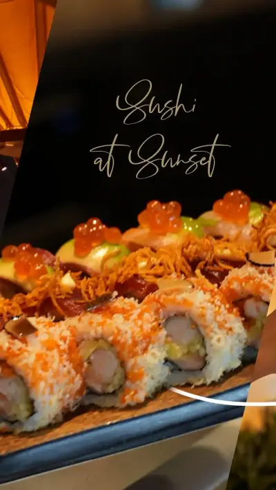 sunset grill sushi
