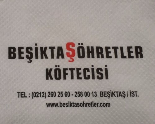 Sohretler Besiktas Koftecisi - İstanbul Mekan Rehberi